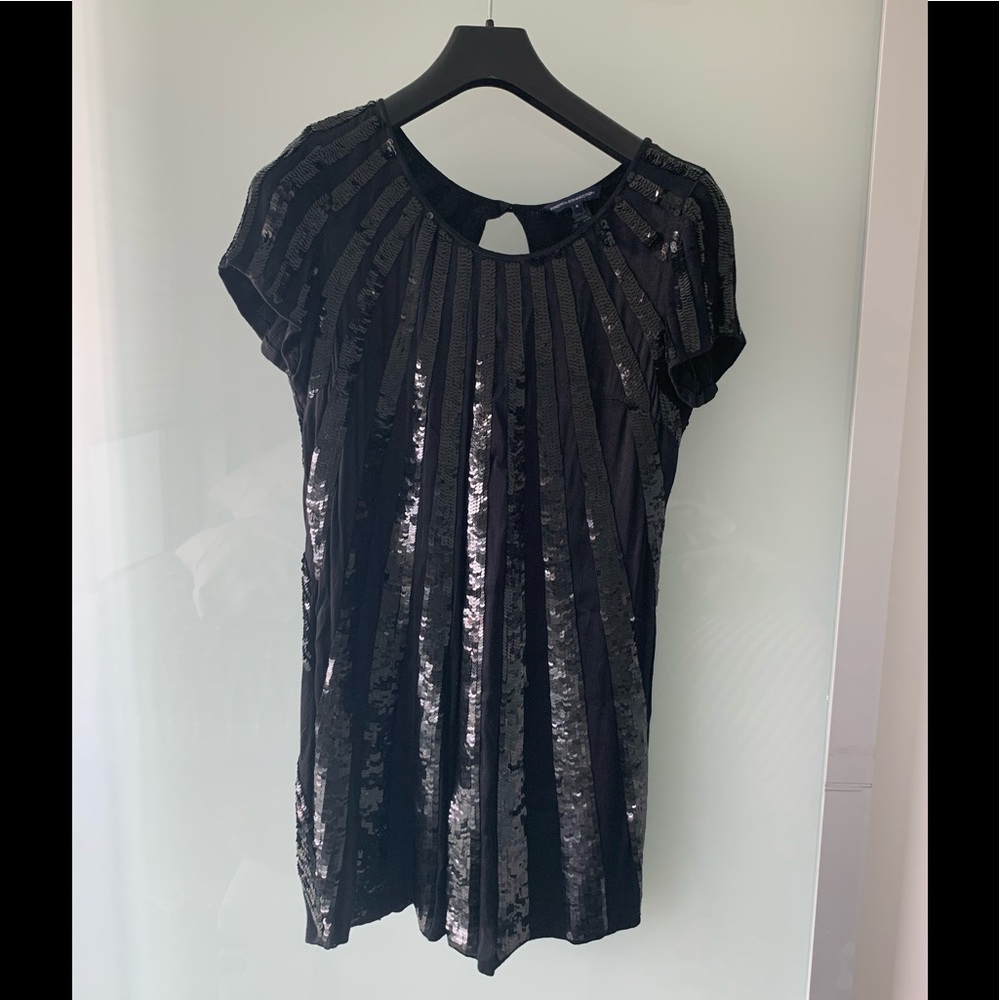 French connection sequence stripe flapper dress 6